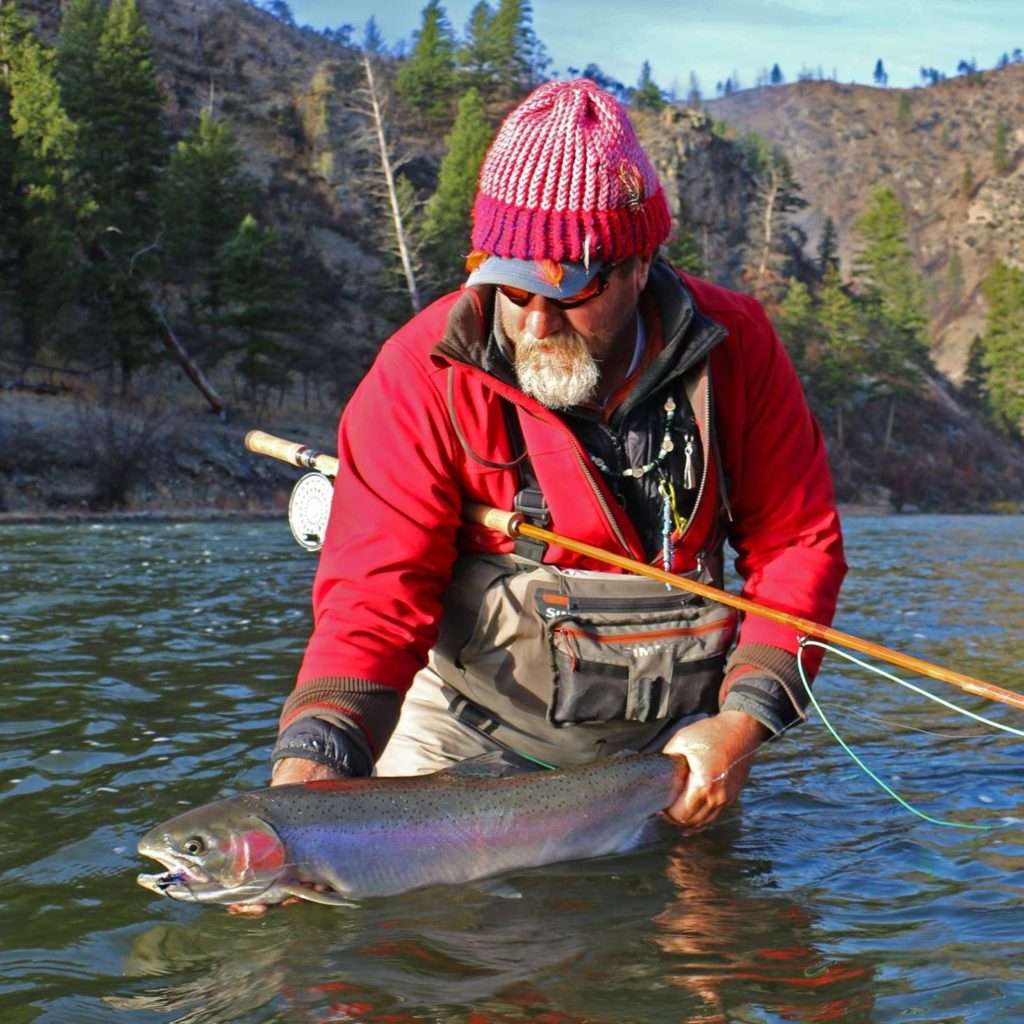 Marty Howard
2018 Inductee
Marty has been teaching fly fishing and fly tying for over 30 years and was the founder of Spinner Fall Fly Shop and Guide Service. Marty is a master fly tyer, photographer, author, bamboo rod builder and co-producer of instructional videos. Marty enjoys every aspect of fly fishing.